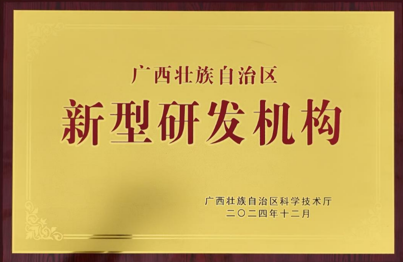 省級認證！廣西銀億高新技術(shù)研發(fā)有限公司再度榮膺“新型研發(fā)機構(gòu)”